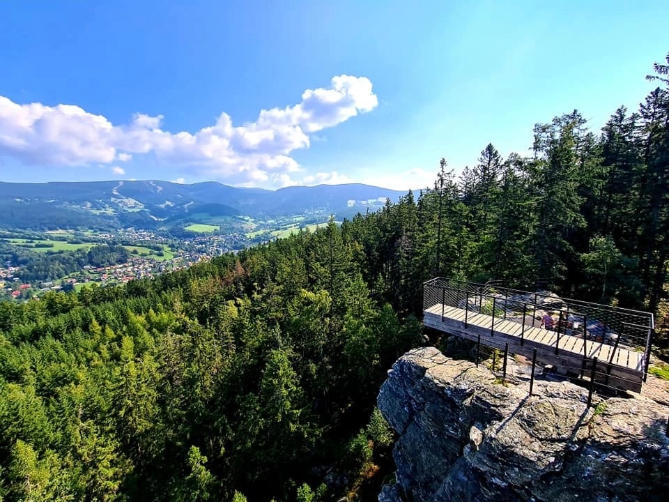 Vyhlídky Stráž (Liška, Medvěd, Ovce, Horník)